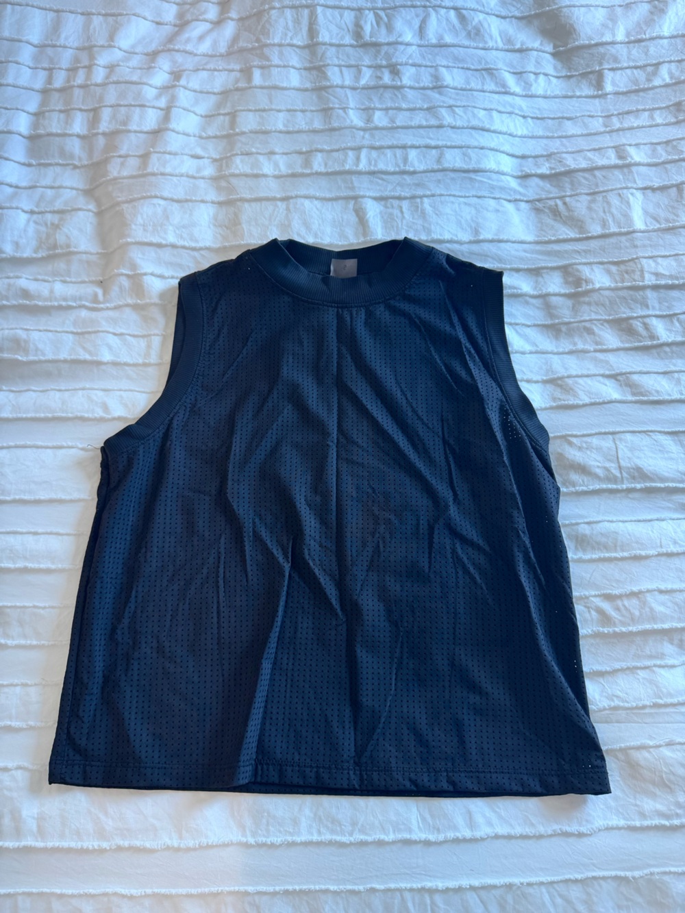 Callaway Black Mesh Athletic Sleeveless Tank